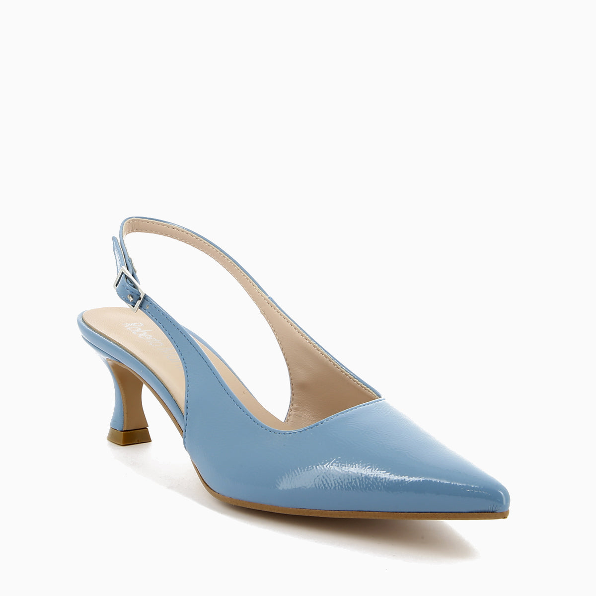 Delia Slingback Naplak Beige