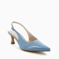 Delia Slingback Naplak Beige