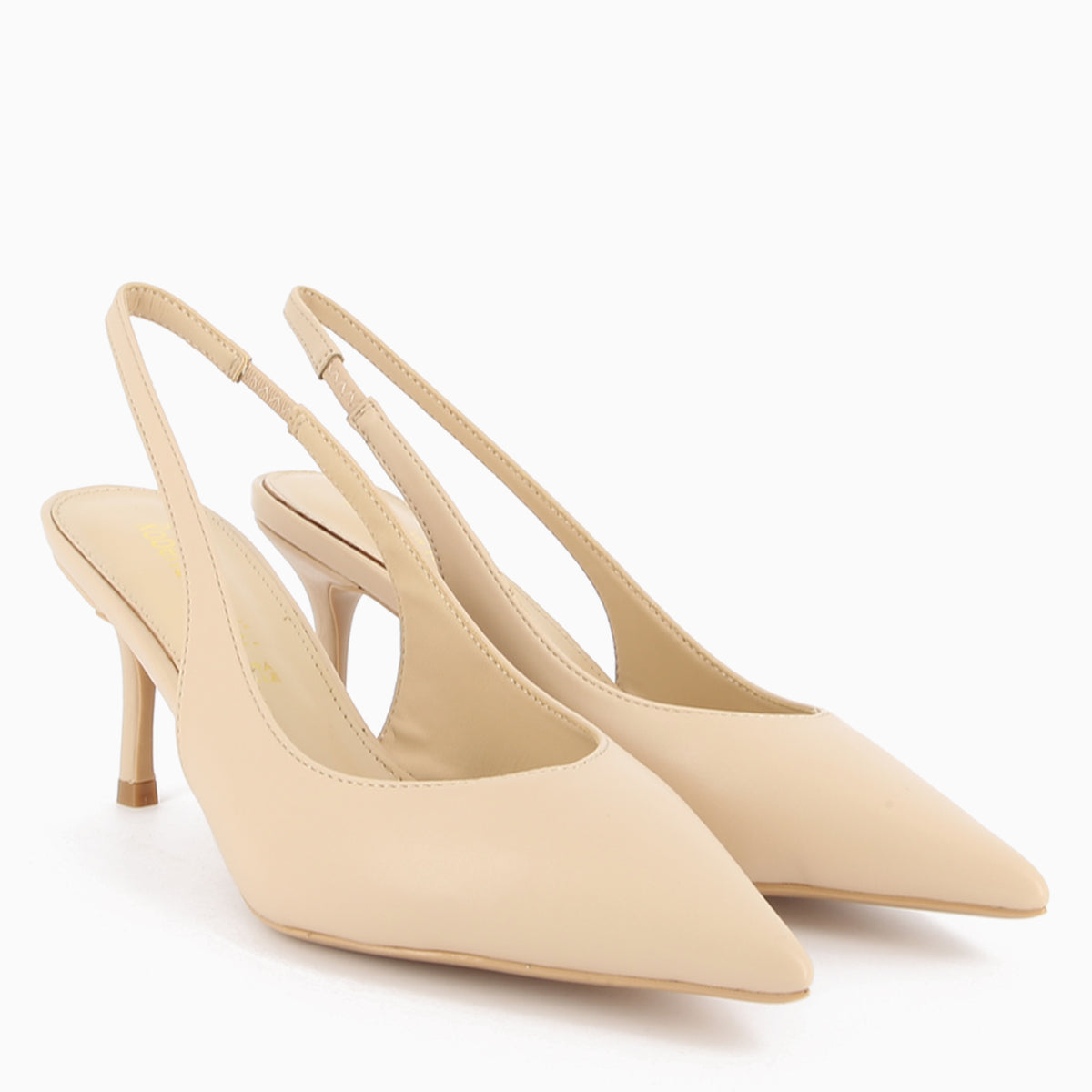 Slingback Norma con Cinturino Beige | Roberta Martini