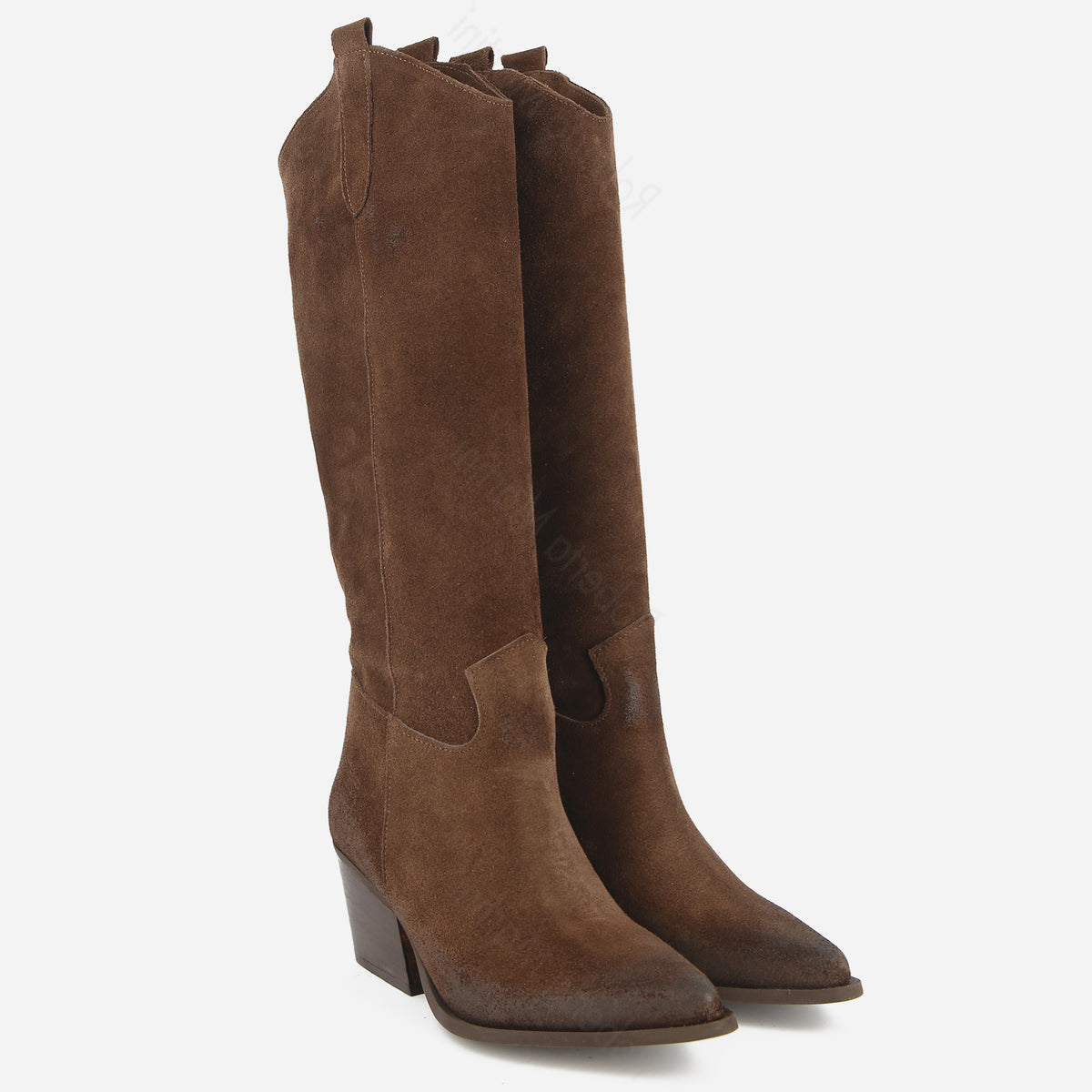 Hanna Stiefel aus schwarzem Leder