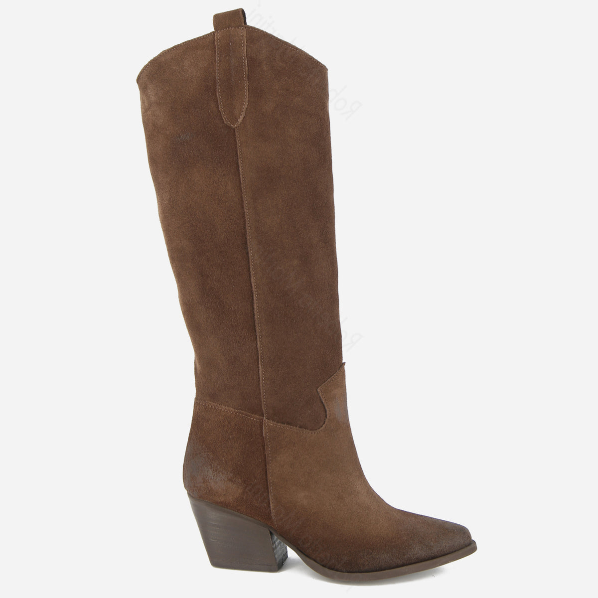 Hanna Stiefel aus schwarzem Leder