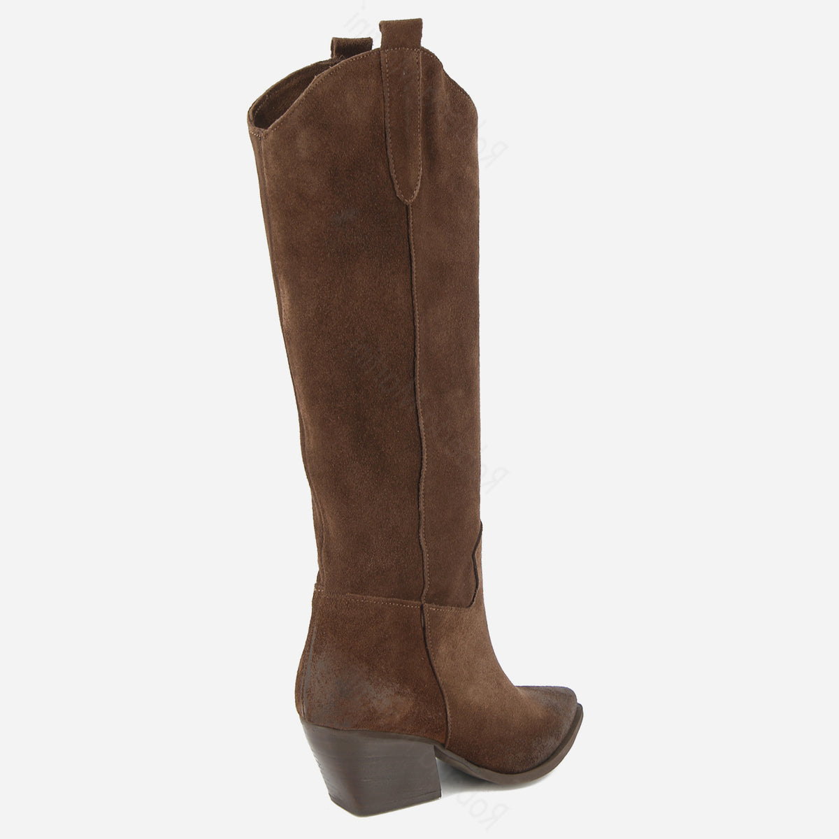 Hanna Stiefel aus schwarzem Leder