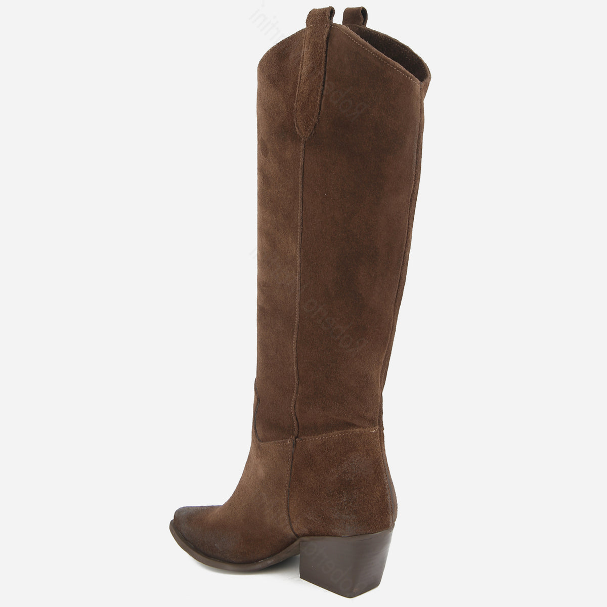 Hanna Stiefel aus schwarzem Leder