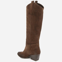 Hanna Stiefel aus schwarzem Leder