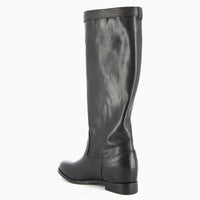 Schwarzer Pariser Stiefel