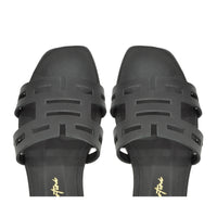 Mykonos Niedrige Sandale Schwarz