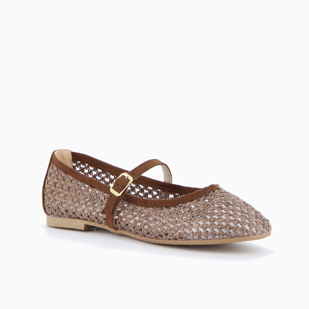 Ballerina Mirty in Rafia Tortora