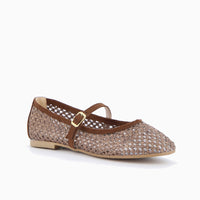 Ballerina Mirty in Rafia Tortora