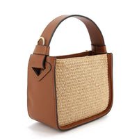 Borsa St. Tropez in Pelle e Rafia