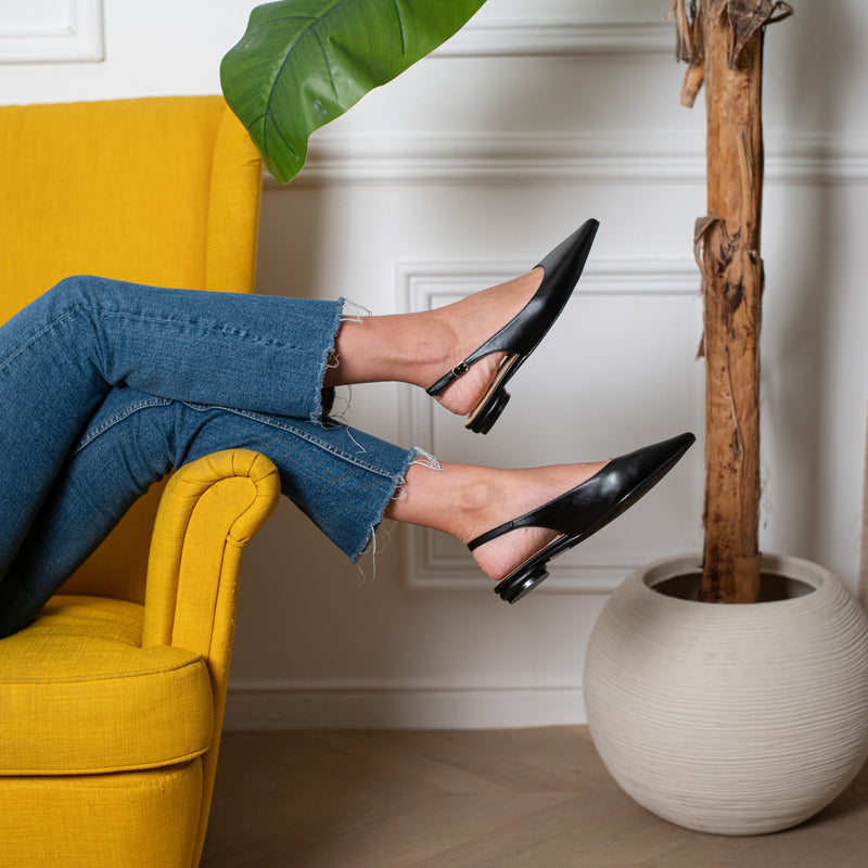 Slingback-Ballerina Isabel Beige