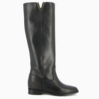 Elodie Stiefel gold Accessoire Schwarz