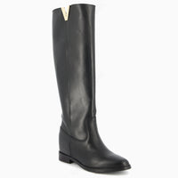 Elodie Stiefel gold Accessoire Schwarz