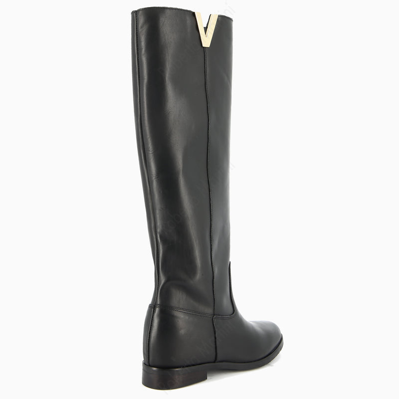 Elodie Stiefel gold Accessoire Schwarz