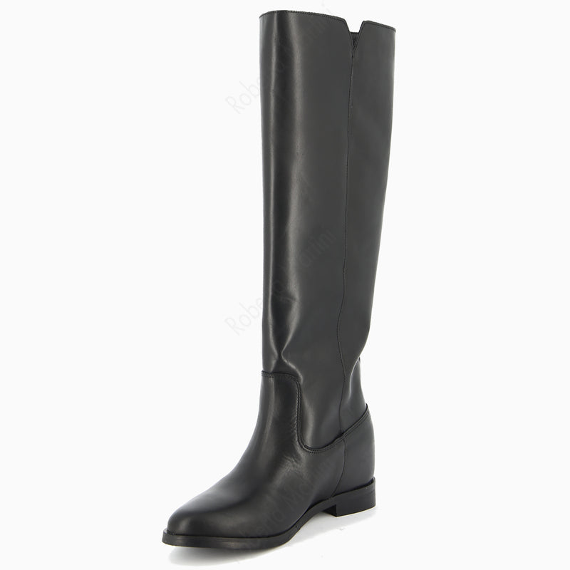 Elodie Stiefel gold Accessoire Schwarz