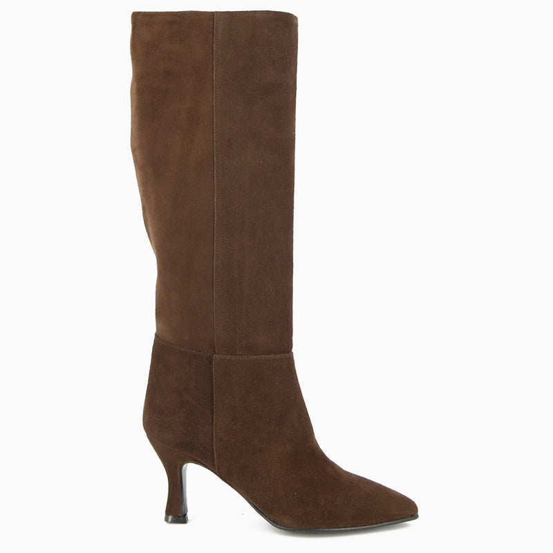 Hanna Stiefel aus schwarzem Leder