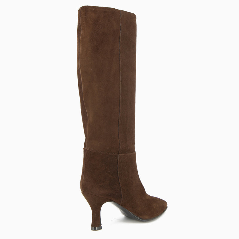 Hanna Stiefel aus schwarzem Leder