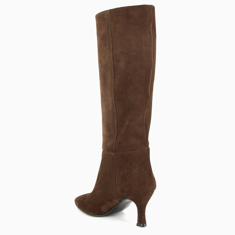 Hanna Stiefel aus schwarzem Leder