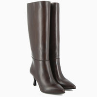 Hanna Stiefel aus schwarzem Leder