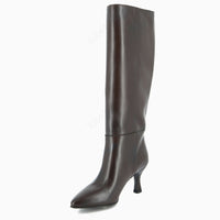 Hanna Stiefel aus schwarzem Leder