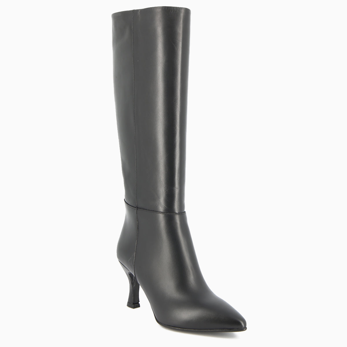 Hanna Stiefel aus schwarzem Leder