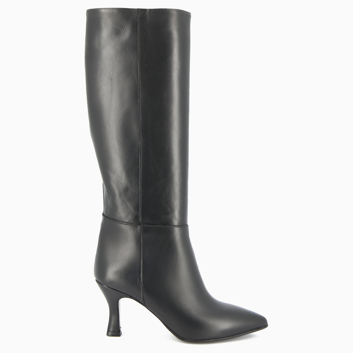 Hanna Stiefel aus schwarzem Leder