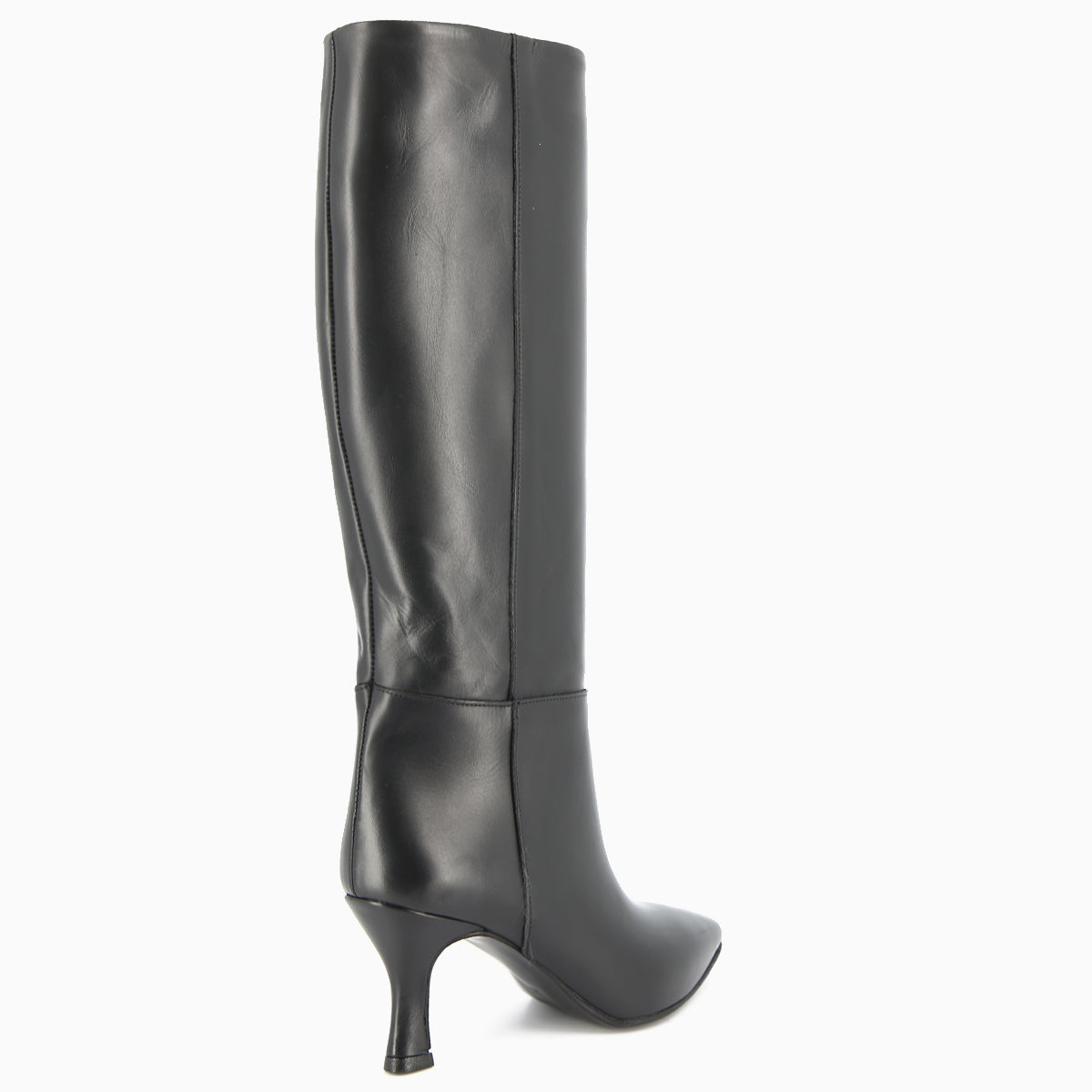 Hanna Stiefel aus schwarzem Leder