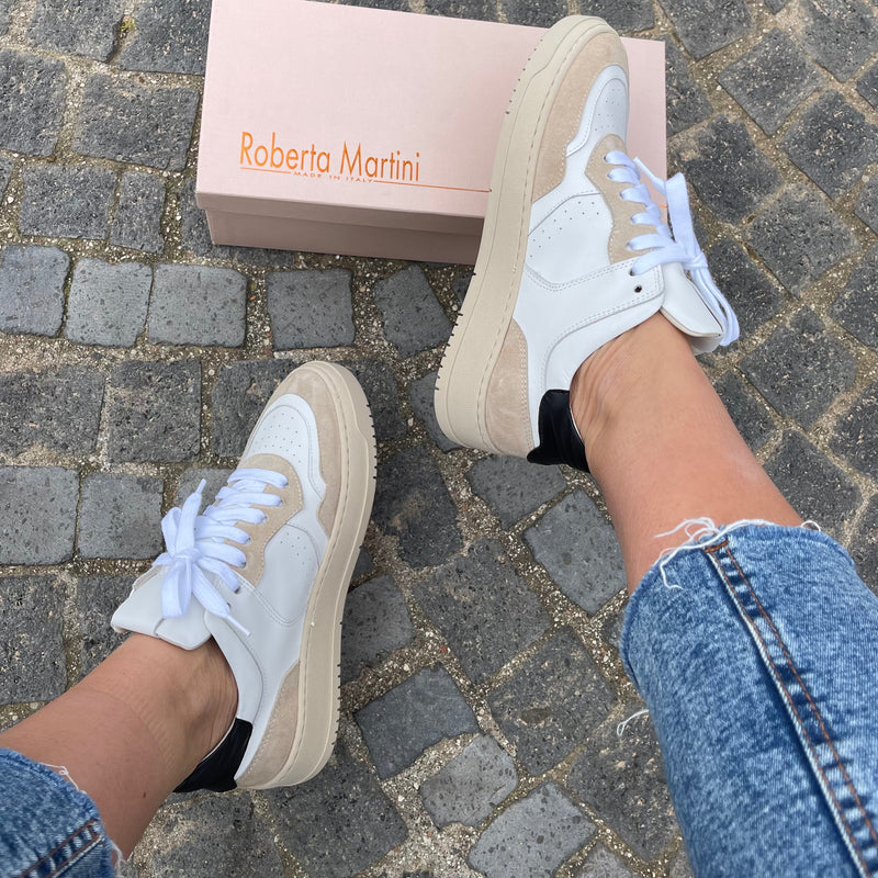 Kylie Sneakers Weiß - Schwarz
