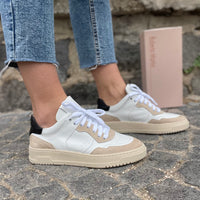 Kylie Sneakers Weiß - Schwarz