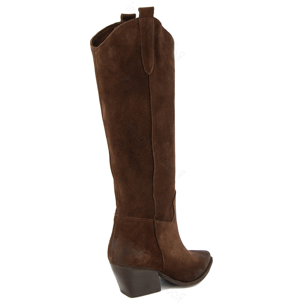 Hanna Stiefel aus schwarzem Leder