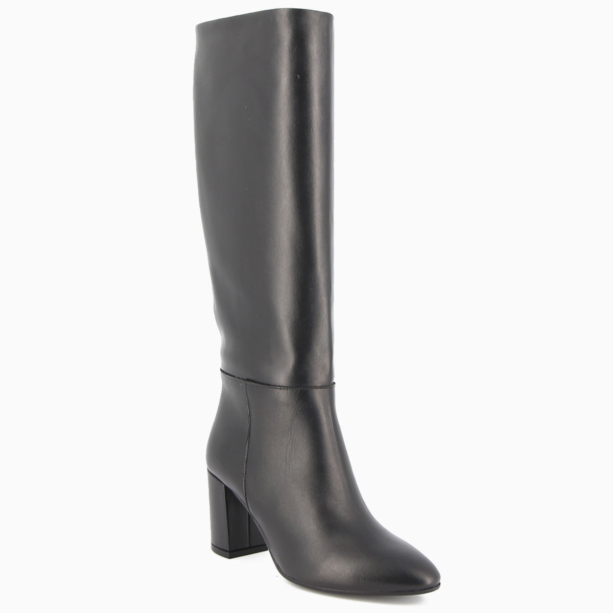 Hanna Stiefel aus schwarzem Leder