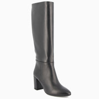 Hanna Stiefel aus schwarzem Leder