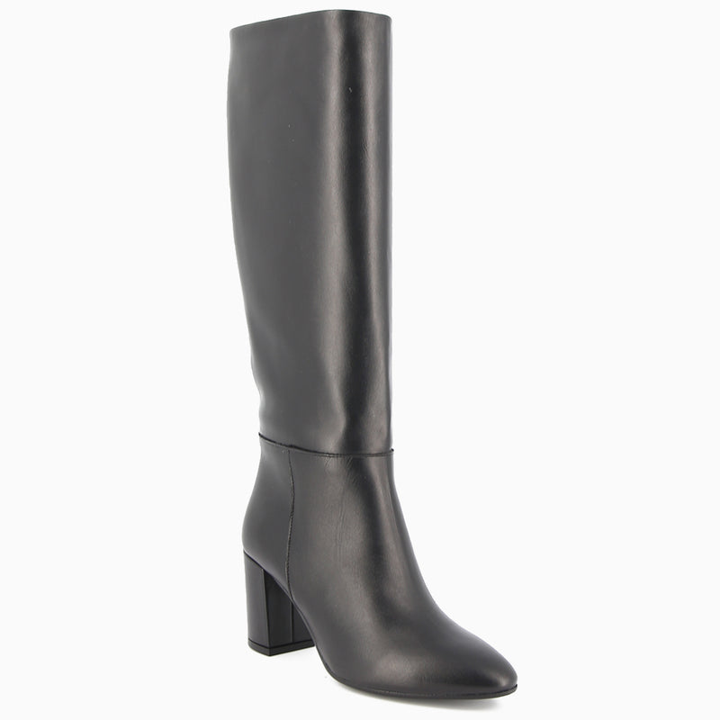 Hanna Stiefel aus schwarzem Leder