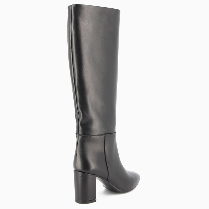 Hanna Stiefel aus schwarzem Leder