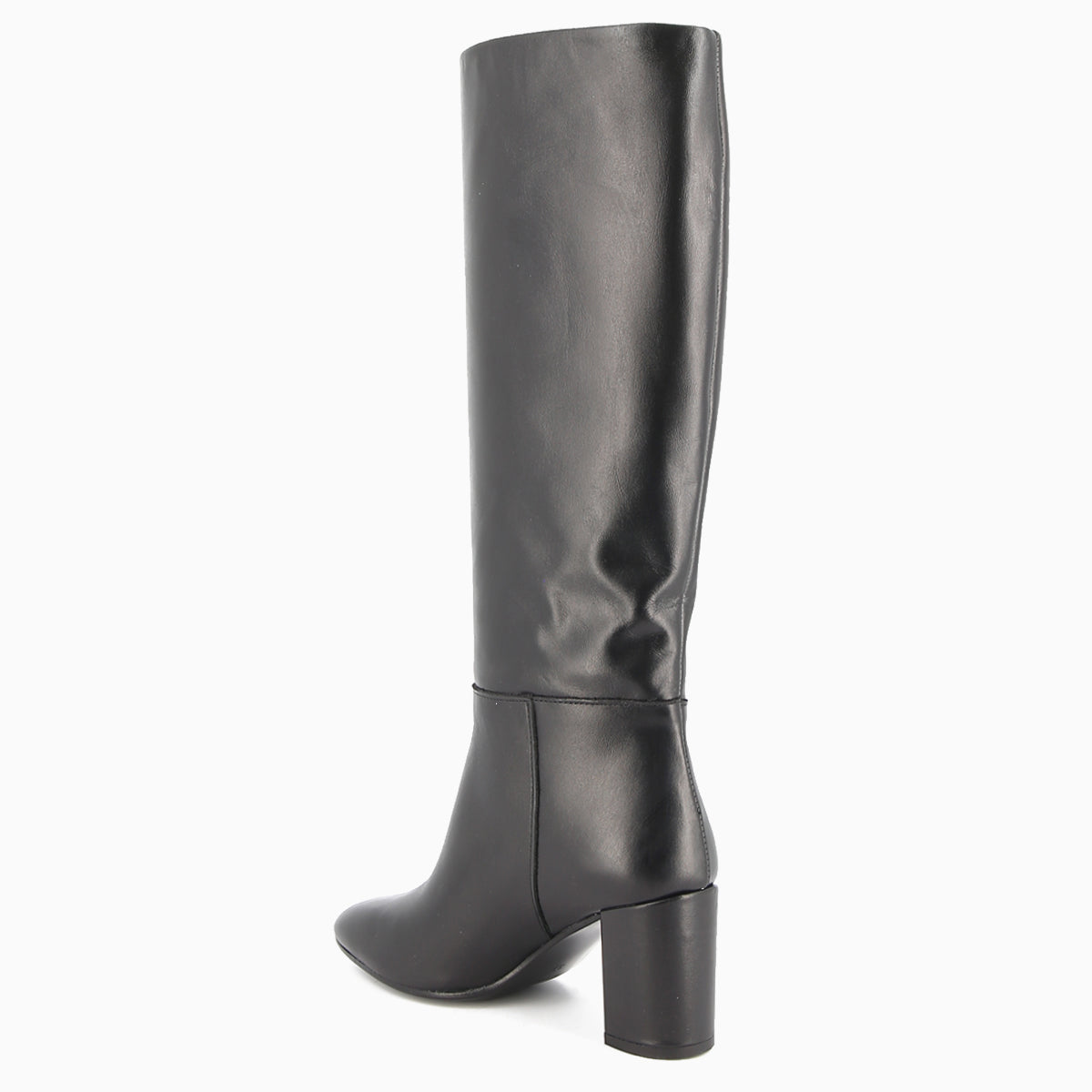 Hanna Stiefel aus schwarzem Leder