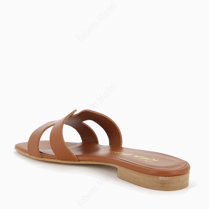 Paris Sandal Hellbraun
