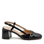 Jane Slingback-Pumps mit schwarzem Riemen