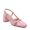 Jane Slingback-Pumps mit rosa Riemen