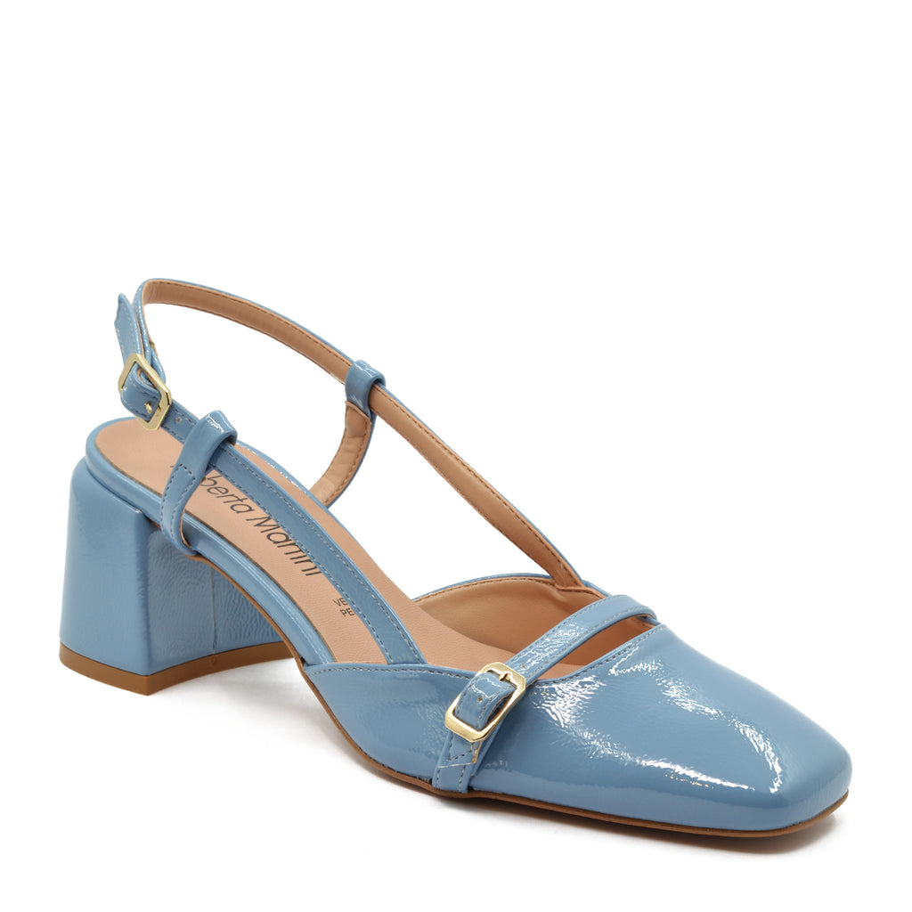 Jane Slingback-Pumps mit Sky Strap