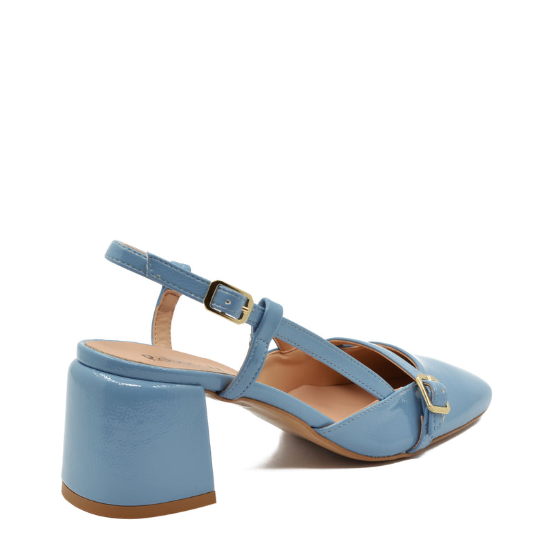 Jane Slingback-Pumps mit Sky Strap