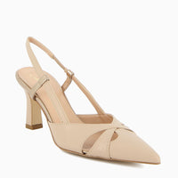 Décolleté Slingback Serena Beige