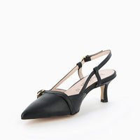 Slingback Alison Nappa Nero