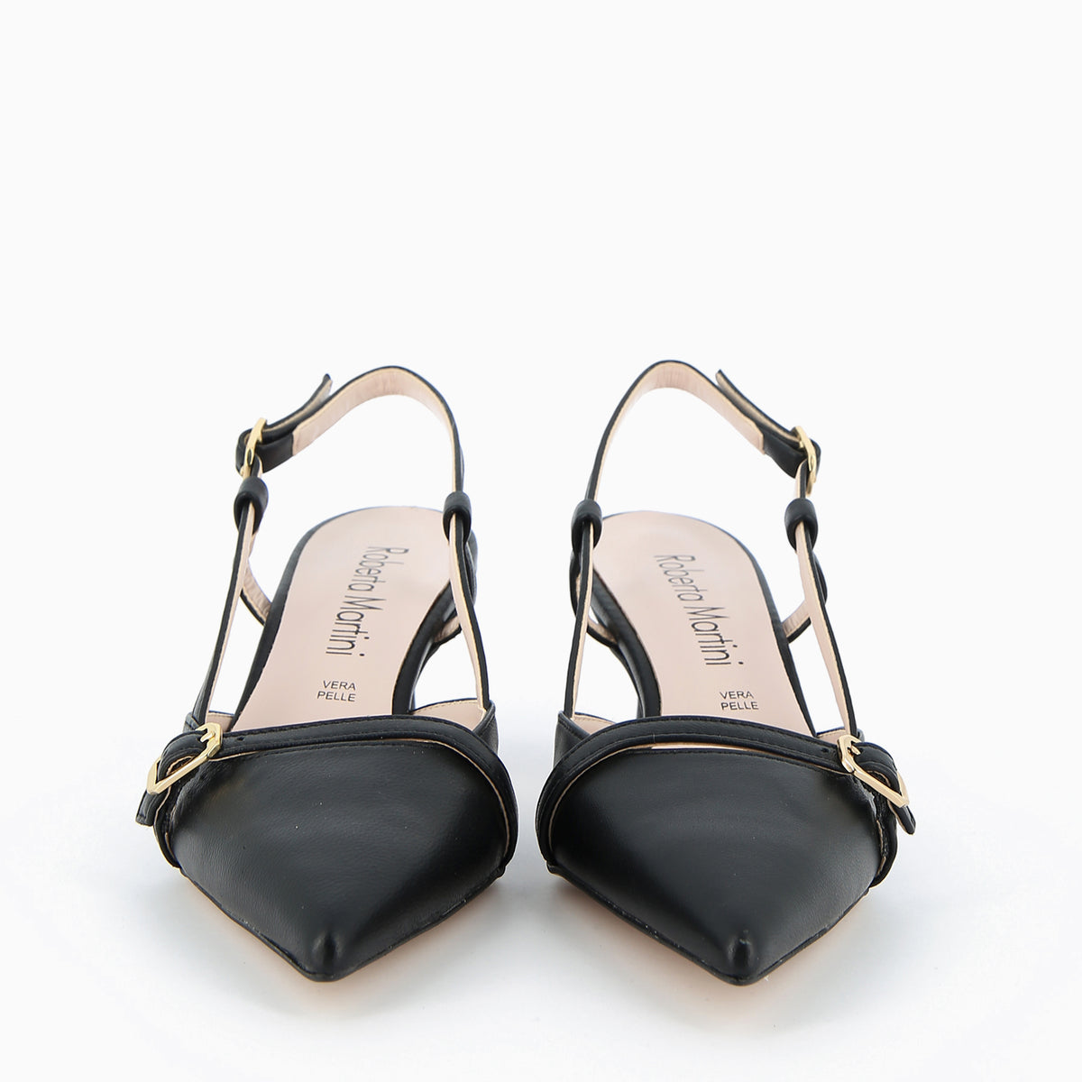 Slingback Alison Nappa Nero