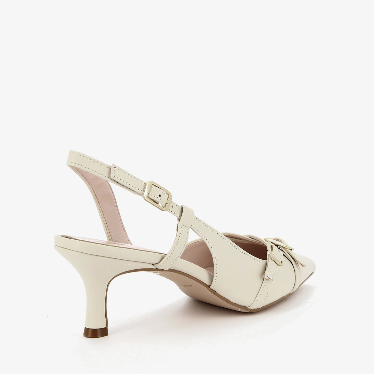 Slingback Alba in Vera Pelle Nappa