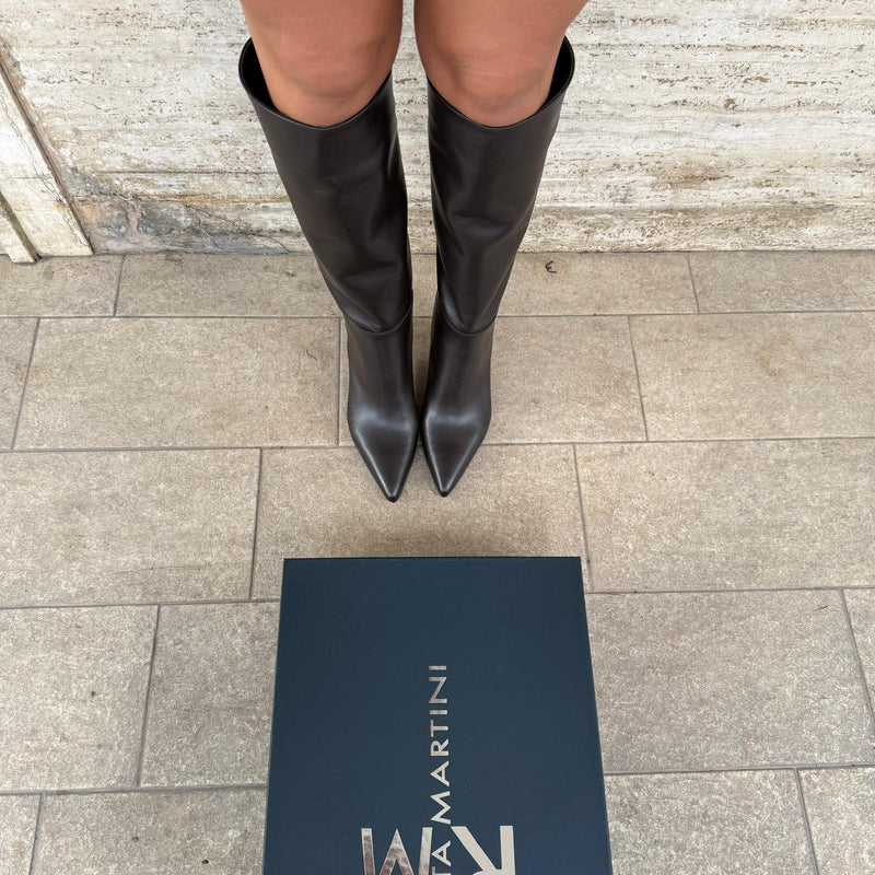 Lucy Schwarzer Lederstiefel