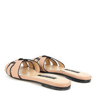 Sandale York Schwarz Nappa