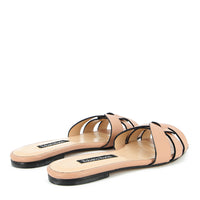 Sandale York Schwarz Nappa