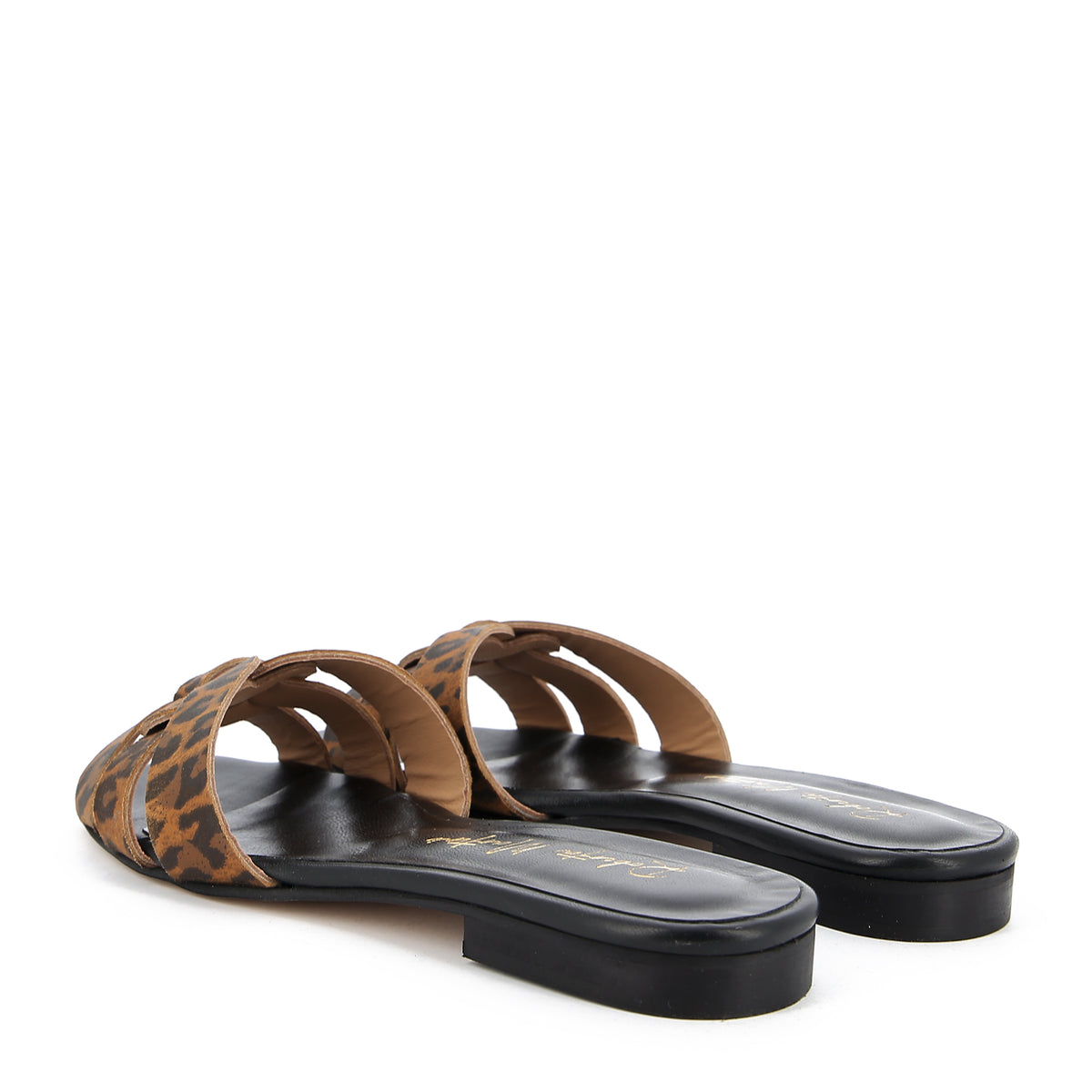 Sandale York Schwarz Nappa