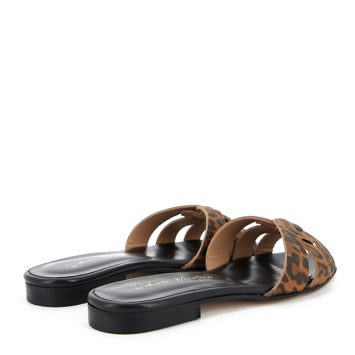 Sandale York Schwarz Nappa