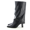 Goldie Leder Texan Boot Schwarz