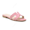 Flache Sandale in Paris Pink